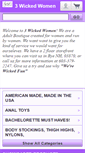 Mobile Screenshot of 3wickedwomen.com